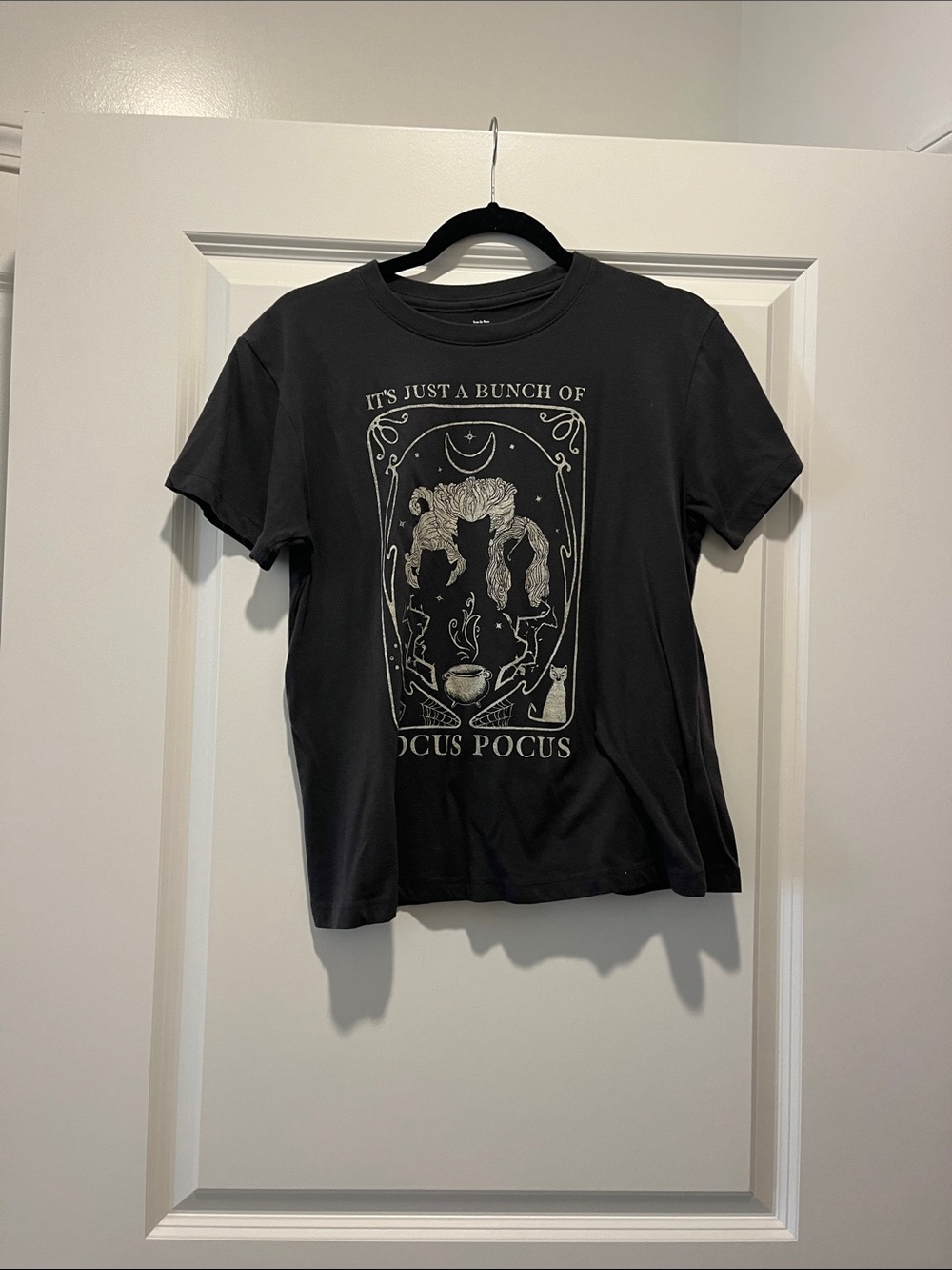 Target Black Short Sleeve Graphic Tee - Hocus Pocus Design